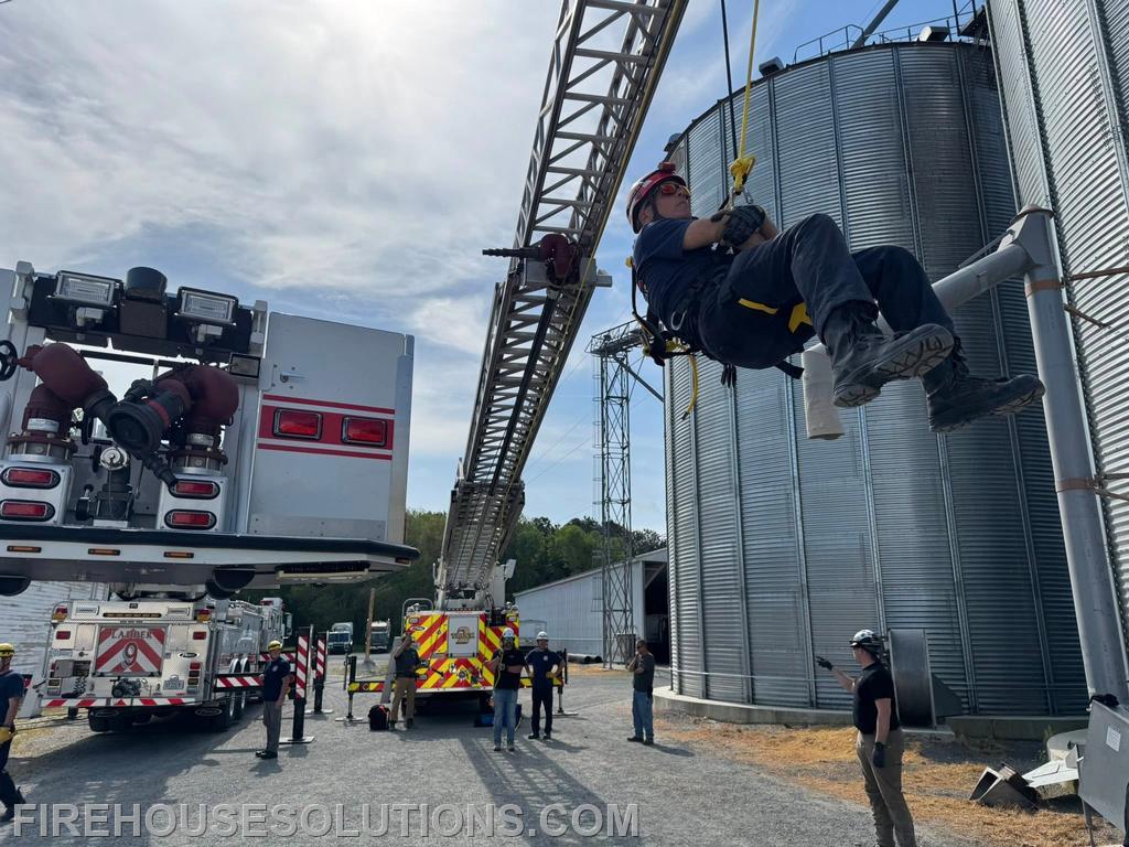 Grain Bin Rescue Class - Melfa Volunteer Fire & Rescue Co, Inc.
